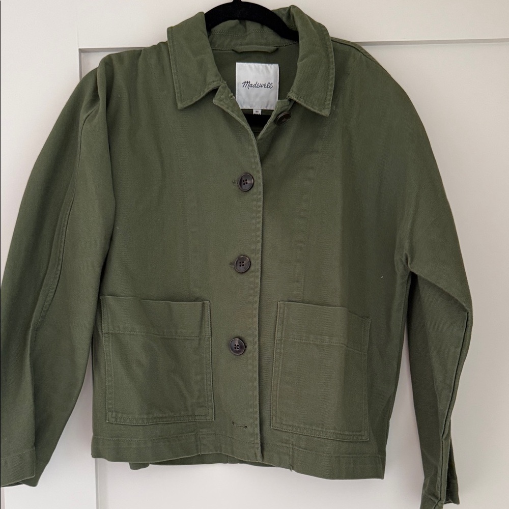 Women's madewell Green Jacket xs